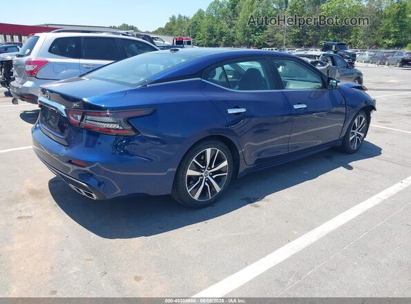 1N4AA6DV6LC372719 2020 NISSAN MAXIMA Blue უკანა მარჯვენა