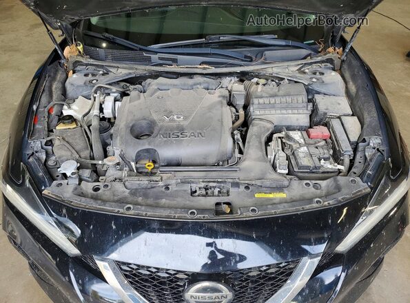 1N4AA6DV8LC373564 2020 NISSAN MAXIMA Black Սալոնի հետևի տեսք