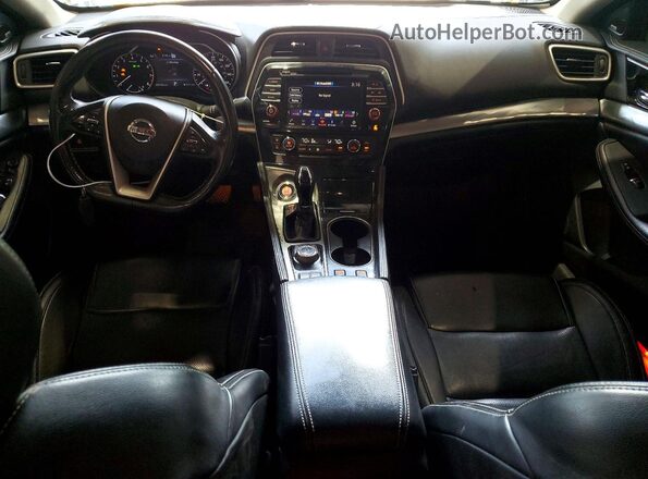1N4AA6DV8LC373564 2020 NISSAN MAXIMA Black Առջևի վահանակի տեսք