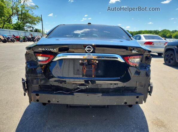 1N4AA6DV9LC375730 2020 NISSAN MAXIMA Черный Вид сзади
