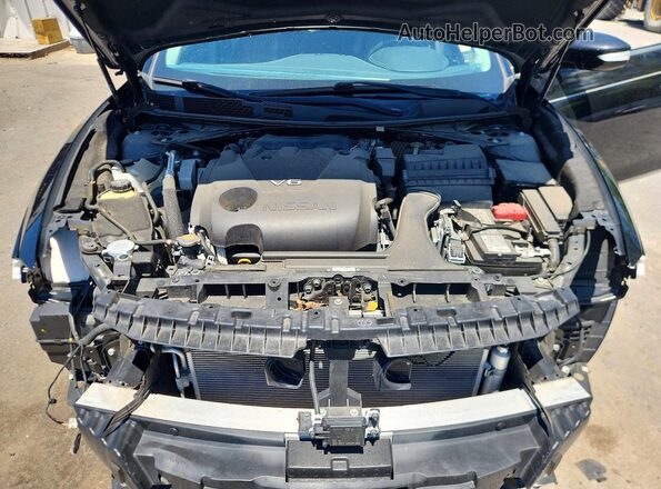 1N4AA6DV9LC375730 2020 NISSAN MAXIMA Черный Вид задней части салона
