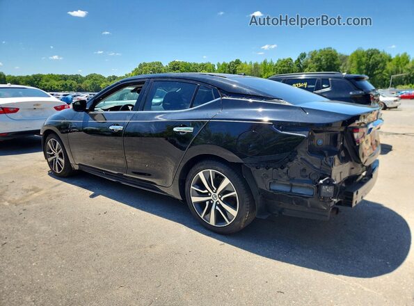 1N4AA6DV9LC375730 2020 NISSAN MAXIMA Черный Задняя левая четверть