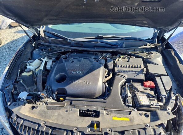 1N4AA6DVXLC372576 2020 NISSAN MAXIMA Blue Rear interior view