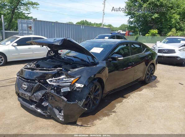 1N4AA6EV0PC513563 2023 NISSAN MAXIMA Black Vista tres cuartos delantera izquierda