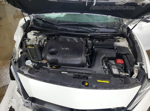 1N4AA6EV1LC374697 2020 NISSAN MAXIMA White Rear interior view