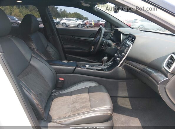 1N4AA6EV1PC504452 2023 NISSAN MAXIMA White Вид салону спереду