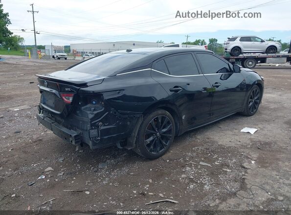 1N4AA6EV2MC502494 2021 NISSAN MAXIMA Black Задня права чверть