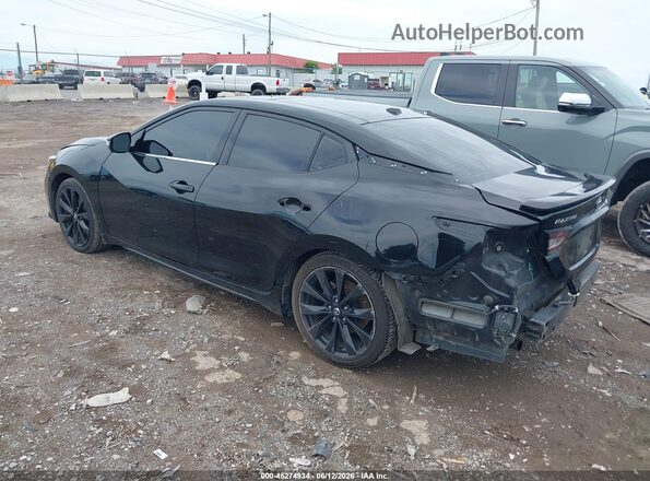1N4AA6EV2MC502494 2021 NISSAN MAXIMA Black Задня ліва чверть