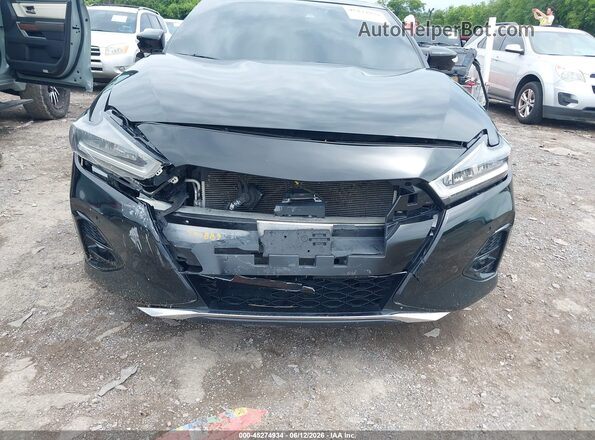 1N4AA6EV2MC502494 2021 NISSAN MAXIMA Black Вид спереду
