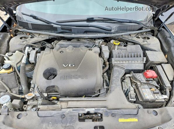 1N4AA6EV2PC503049 2023 NISSAN MAXIMA Черный Вид задней части салона