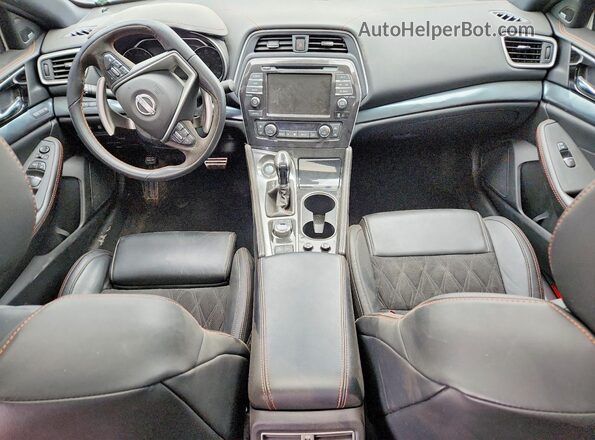 1N4AA6EV2PC503049 2023 NISSAN MAXIMA Черный Вид панели приборов
