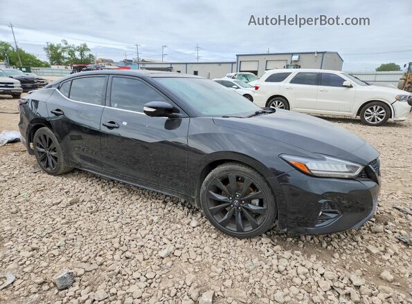 1N4AA6EV2PC503049 2023 NISSAN MAXIMA Черный Передняя правая четверть