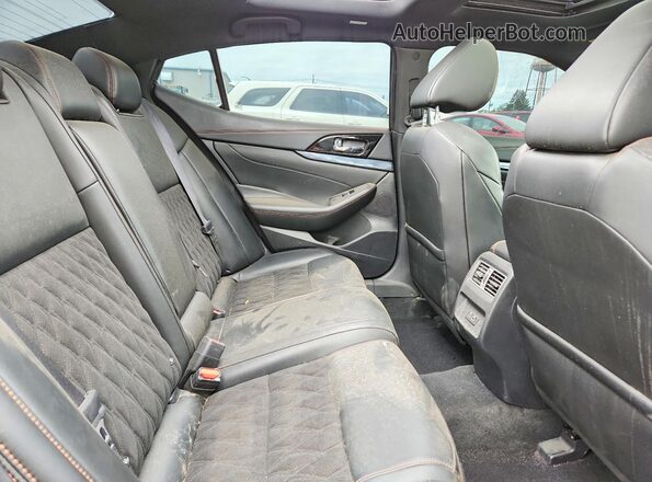 1N4AA6EV2PC503049 2023 NISSAN MAXIMA Черный Вид задних сидений