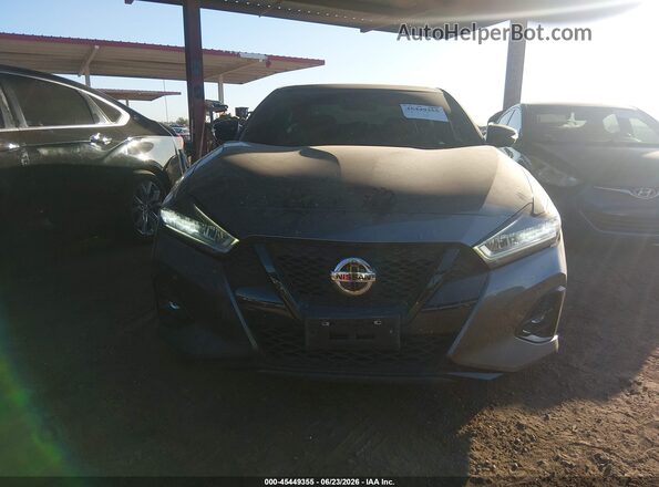 1N4AA6EV6MC514731 2021 NISSAN MAXIMA Gray Вид щитка приладів