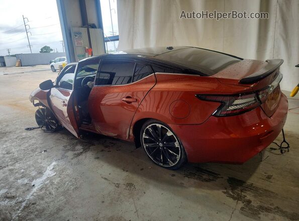1N4AA6EV7LC370332 2020 NISSAN MAXIMA Orange Rear left