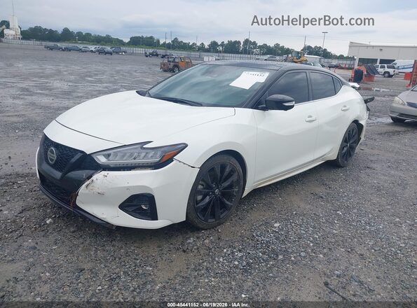 1N4AA6EV7MC509263 2021 NISSAN MAXIMA White Front left