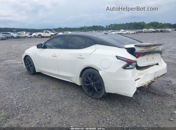 1N4AA6EV7MC509263 2021 NISSAN MAXIMA White Rear left