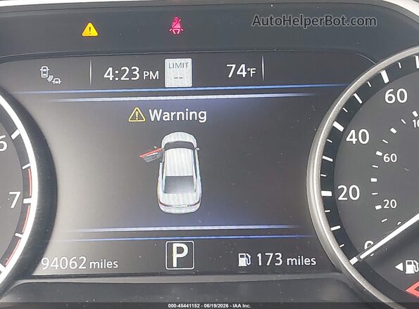1N4AA6EV7MC509263 2021 NISSAN MAXIMA White 