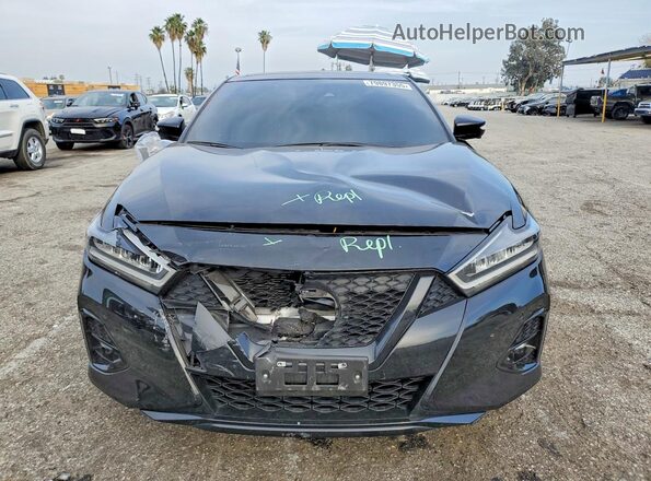 1N4AA6EV7PC505086 2023 NISSAN MAXIMA Черный Вид спереди