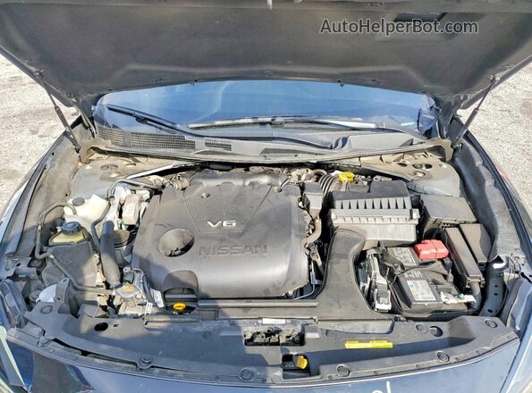 1N4AA6EV7PC505086 2023 NISSAN MAXIMA Черный Вид задней части салона