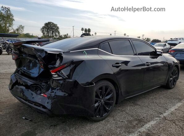 1N4AA6EV7PC505086 2023 NISSAN MAXIMA Черный Задняя правая четверть