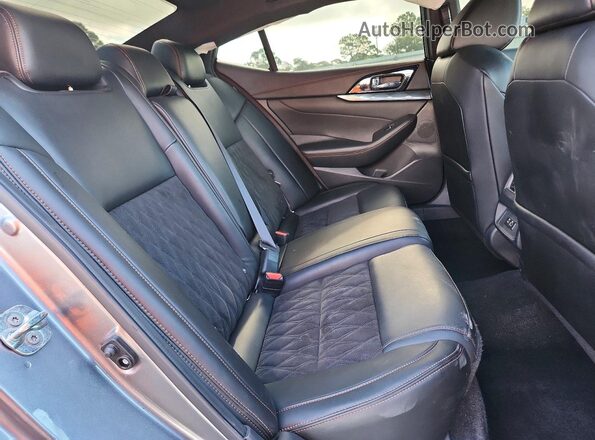 1N4AA6EV9PC503002 2023 NISSAN MAXIMA Gray Հետևի նստատեղերի տեսք
