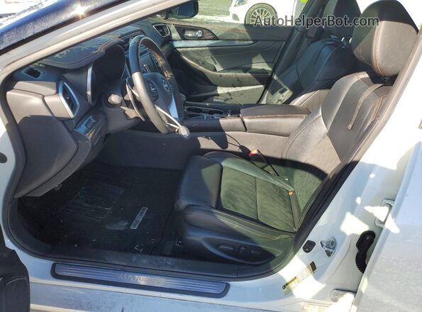 1N4AA6EV9PC507650 2023 NISSAN MAXIMA White Vista interior delantera
