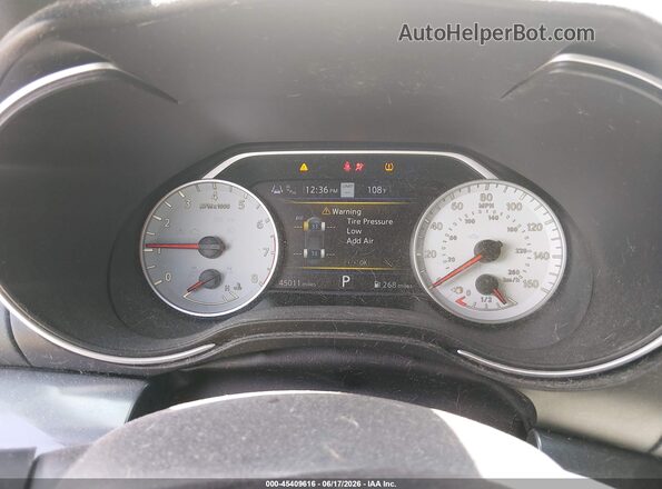 1N4AA6FV0MC501620 2021 NISSAN MAXIMA Black უკანა სავარძლების ხედი
