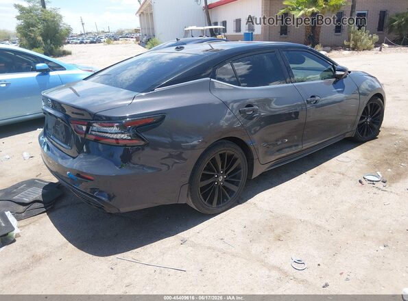 1N4AA6FV0MC501620 2021 NISSAN MAXIMA Black უკანა მარჯვენა