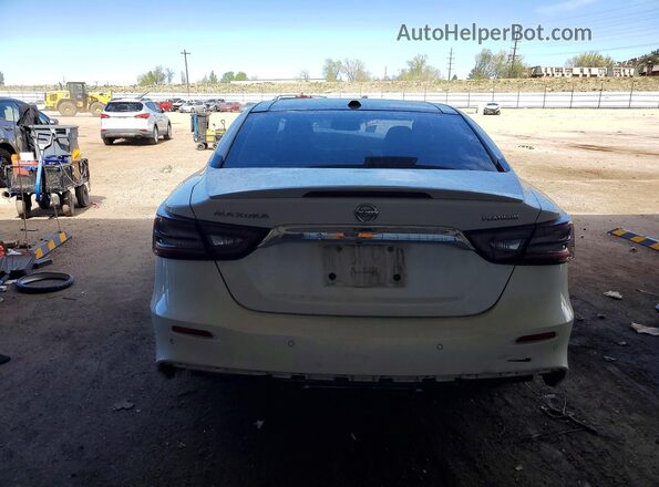 1N4AA6FV1LC383477 2020 NISSAN MAXIMA White Հետևի տեսք