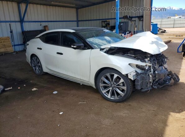 1N4AA6FV1LC383477 2020 NISSAN MAXIMA White Առջևի աջ