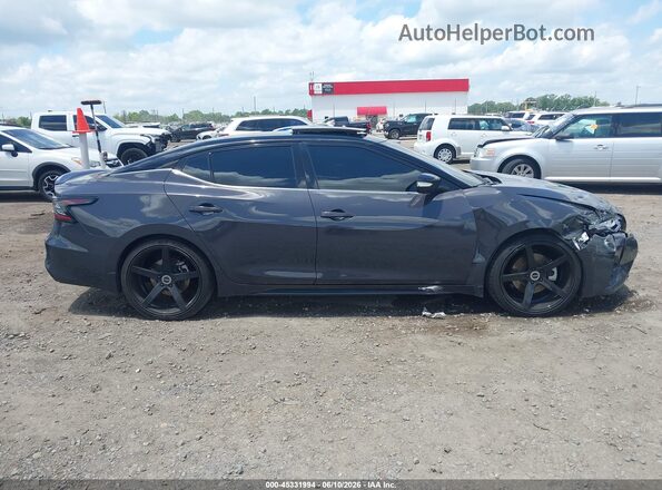 1N4AA6FV1MC506745 2021 NISSAN MAXIMA Gray Вид задньої частини салону