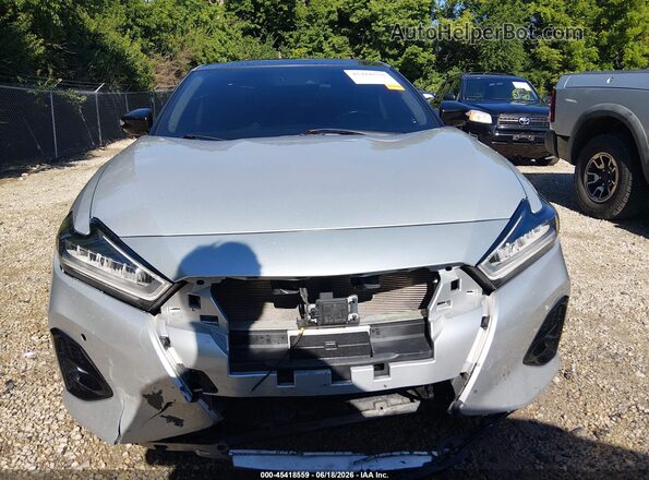1N4AA6FV1MC514442 2021 NISSAN MAXIMA Серебряный Вид задней части салона