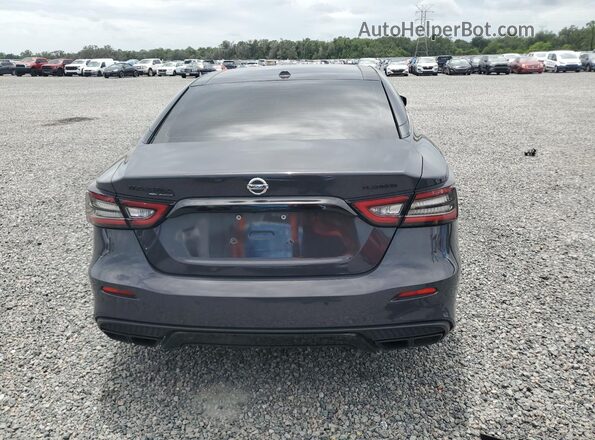 1N4AA6FV6MC504909 2021 NISSAN MAXIMA Charcoal უკანა ხედი