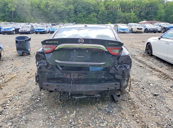 1N4AA6FV6PC505367 2023 NISSAN MAXIMA Black უკანა ხედი