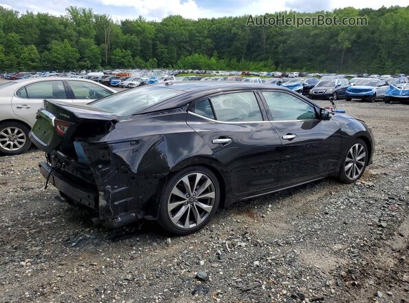 1N4AA6FV6PC505367 2023 NISSAN MAXIMA Black უკანა მარჯვენა