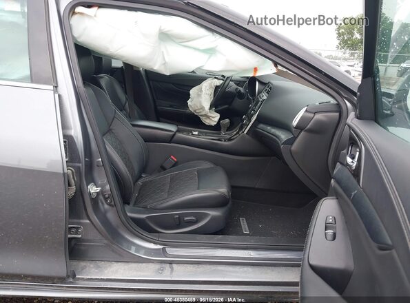 1N4AA6FV7LC378042 2020 NISSAN MAXIMA Gray Front interior view