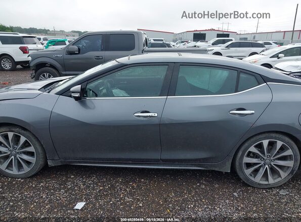 1N4AA6FV7LC378042 2020 NISSAN MAXIMA Gray 360 interior view