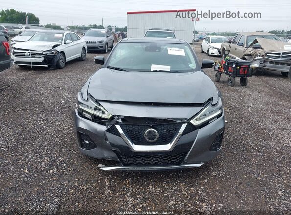 1N4AA6FV7LC378042 2020 NISSAN MAXIMA Gray Instrument cluster view