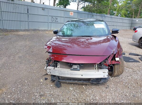 1N4AA6FV7MC501422 2021 NISSAN MAXIMA Red Widok z przodu