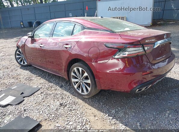 1N4AA6FV7MC501422 2021 NISSAN MAXIMA Red Tył lewy