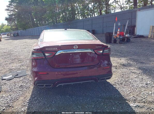 1N4AA6FV7MC501422 2021 NISSAN MAXIMA Red 