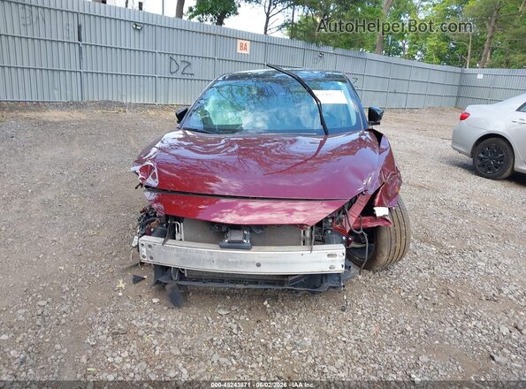 1N4AA6FV7MC501422 2021 NISSAN MAXIMA Red Widok zestawu wskaźników