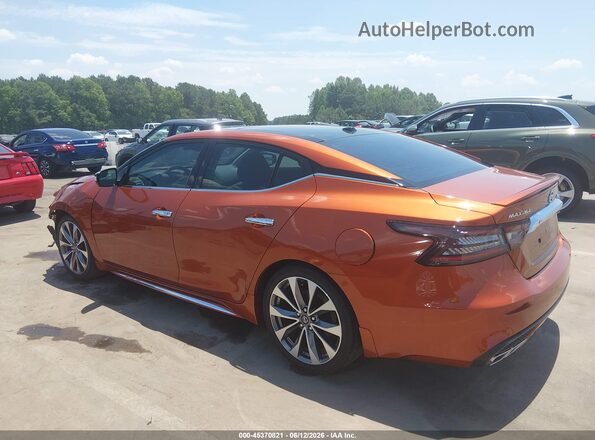 1N4AA6FV7MC503039 2021 NISSAN MAXIMA Orange უკანა მარცხენა