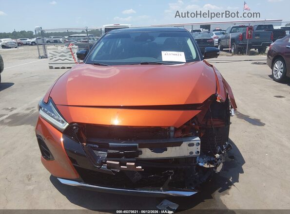 1N4AA6FV7MC503039 2021 NISSAN MAXIMA Orange წინა ხედი