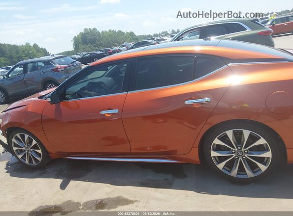 1N4AA6FV7MC503039 2021 NISSAN MAXIMA Orange 