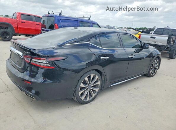 1N4AA6FV9PC506013 2023 NISSAN MAXIMA Черный Задняя правая четверть