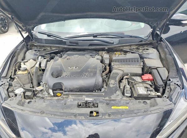 1N4AA6FV9PC506013 2023 NISSAN MAXIMA Черный Вид задней части салона