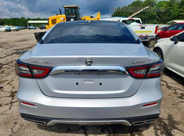 1N4AA6FVXLC366225 2020 NISSAN MAXIMA Серебряный Вид сзади