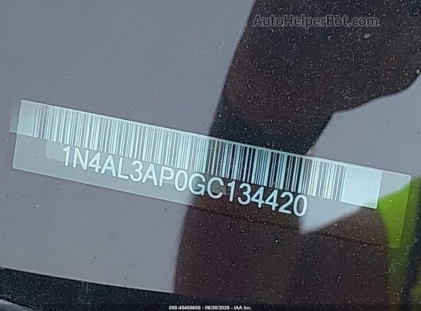1N4AL3AP0GC134420 2016 NISSAN ALTIMA Red 